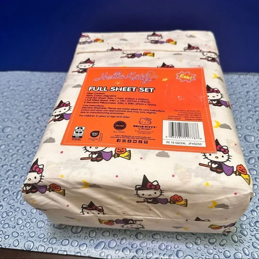 Hello Kitty Halloween Full sheet set